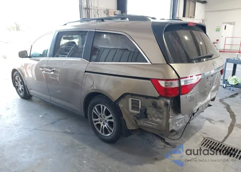 2011 Honda Odyssey Ex-L z USA, uszkodzony, nr VIN 5FNRL5H6XBB084045